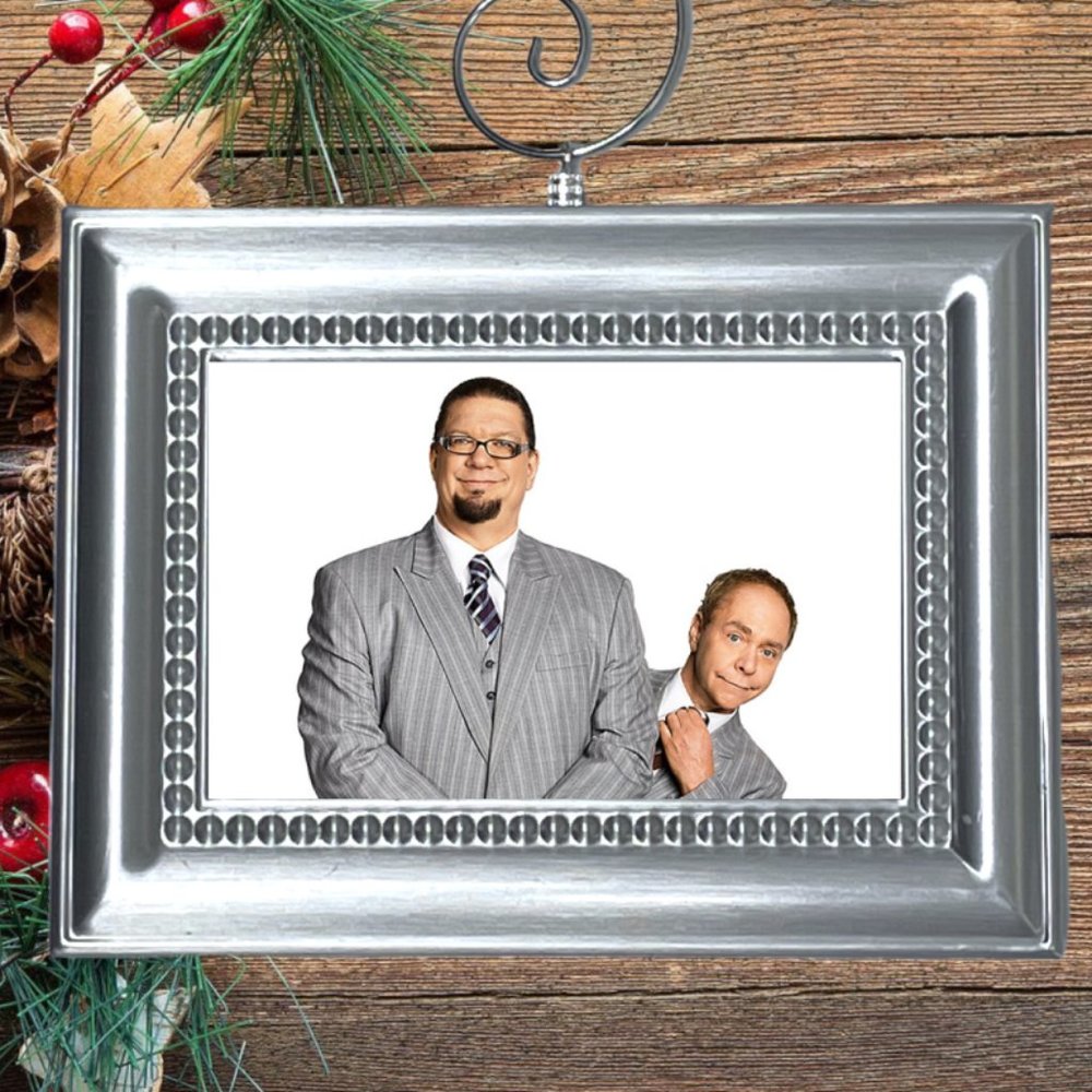Penn And‎ Teller Christmas Tree Ornament